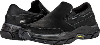 Skechers Relaxed Fit Respected - Calum Mens Shoes Black : 9.5 D - Medium, Leather