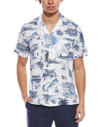 Brooks Brothers Linen-Blend Woven Shirt