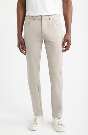 Brax Chuck Hi Flex Fancy Modern Fit Five-Pocket Pants in Beach at Nordstrom, Size 38 X 34