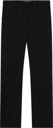 Balenciaga Slim Tailored Pantalon - Dames - Slim Fit Broeken - Zwart - S - Katoen - Broeken