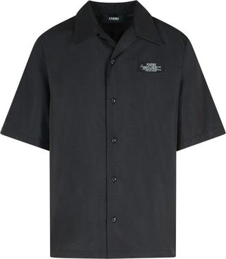 Amiri Spirit Black Modal Blend Shirt