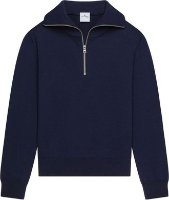 Courrèges Maglione Trucker - Blu