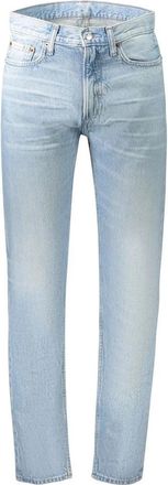 Calvin Klein Blauwe Katoenen Heren Jeans - Heren - Slim Fit Jeans - Blauw - W31 L32 - Katoen - Jeans