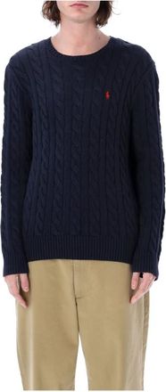 Polo Ralph Lauren Lange Mouw Pullover Sweater - Heren - Ronde hals truien - Blauw - L - Truien & Vesten
