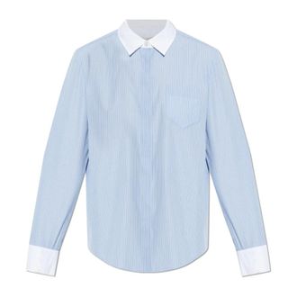 Tory Burch Tory Burch, Shirts, female, Blue, Size: XS Striped shirt