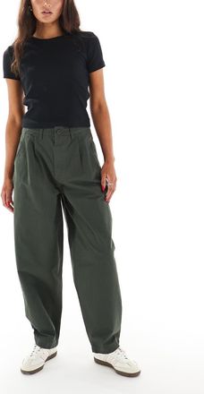 Santa Cruz Pantaloni a palloncino ampi color kaki-Verde