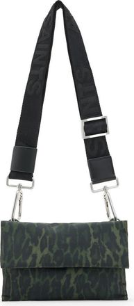 AllSaints Ezra Anita Crossbody Bag in Leopard Green at Nordstrom Rack