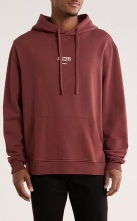 AllSaints Burman Logo Hoodie in Moretti Red at Nordstrom Rack, Size Xx-Large