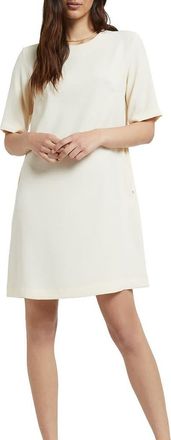 ottod'Ame Solid Short Dress in Ecru at Nordstrom, Size 42