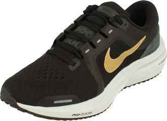 Nike Womens Air Zoom Vomero 16 Running Trainers DA7698 Sneakers Shoes (UK 4 US 6.5 EU 37.5, Black Metallic Gold Coin 003)