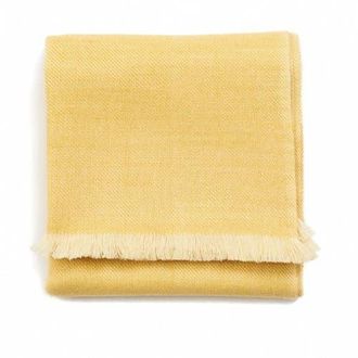 Studio Variously Dandelion Yellow Handloom Merino Light Weight Throw in Yellow/dandelion at Nordstrom