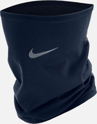 Nike Womens Nike Thermafit Fleece Neck Warmer - Navy - Size: ONE size
