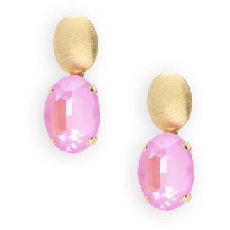 Lott. Gioielli Lott. Gioielli, Accessoires, Dames, Roze, ONE Size, Oval Strass Hanger M