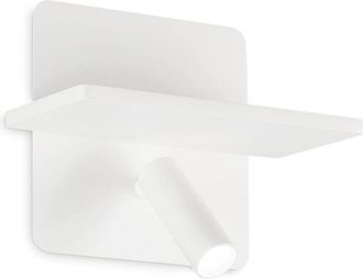 Ideal Lux Piano Luz De Lectura Led De 2 Luces Blanca, Interruptor Incorporado, 3000 K, No Regulable - Ideal Lux