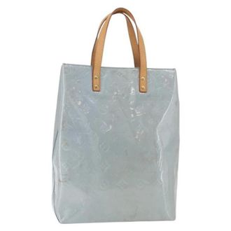 Louis Vuitton Pre-owned Tote Bags, female, Blue, Size: ONE SIZE Pre-owned Vintage Patent Leather Hand Bag
