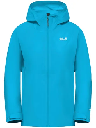 Jack Wolfskin Turquoise Blue Prelight Lightweight Jacket