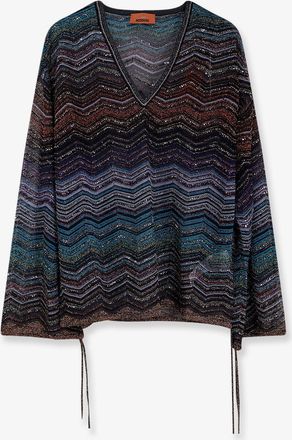Missoni Maglia in viscosa e fibra metallizzata - MISSONI - gender_Woman