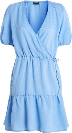 Protest Strandkleid PROTEST Kleid PRTELDORIS, Damen, Gr. L, EURO, blau (havasublau), Obermaterial: 100% Polyester PES., Kleider Strandkleid