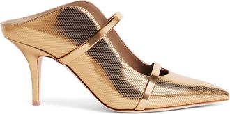 Malone Souliers 70mm Maureen mules - Gold