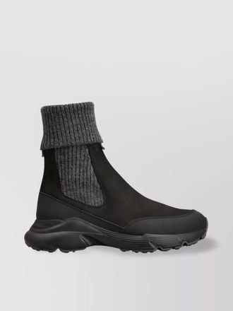 Tod's chunky rubber sole ankle boots