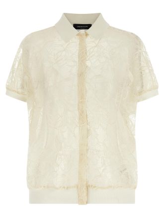Fabiana Filippi Beige Silk Womens Cardigan