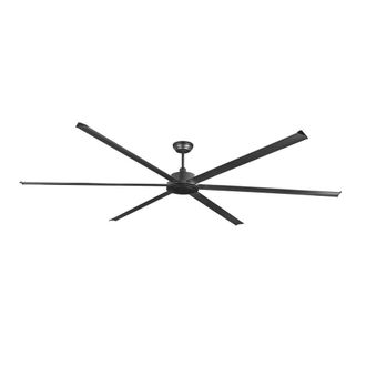 Netlighting Rotterdam XXXL 6 Blade Ceiling Fan Matt Black