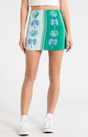 Billabong Vacay Dreams Skirt in Pool Blue at Nordstrom, Size X-Small