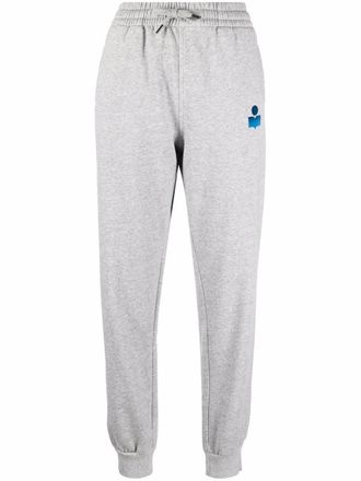 Isabel Marant Trainingsbroek met logopatch - Grijs