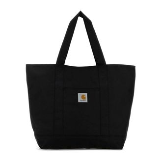 Carhartt Work in Progress Carhartt Wip, Tote Bags, male, Black, Size: ONE SIZE Prescott Tote