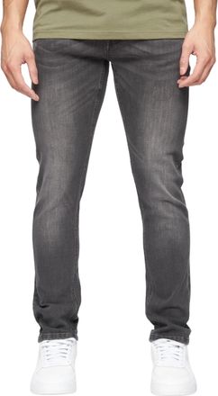 Crosshatch Heren Barbeck Slim Jeans (Grijs wasgoed)