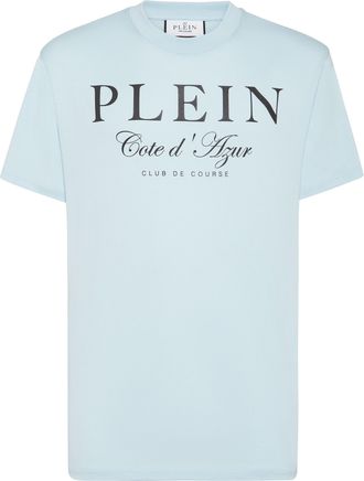 Philipp Plein T-Shirt Round Neck Ss Club The Course