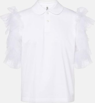 Comme Des Gar&ccedil;ons Polo de algod&oacute;n con tul
