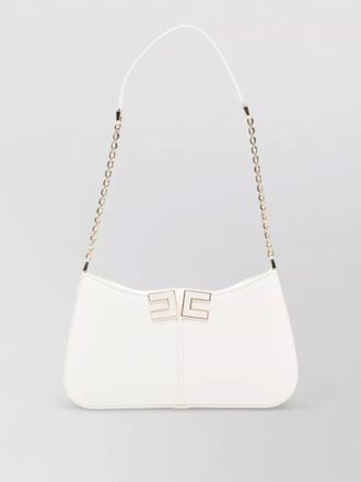 Elisabetta Franchi rectangular shoulder bag chain detail dustbag
