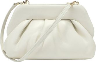 Tiffany & Fred Soft Frame Leather Crossbody Clutch