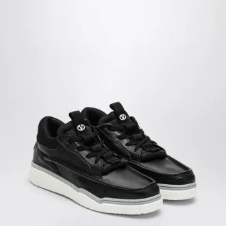 Valentino Garavani Mid Top Runboot Black Sneakers