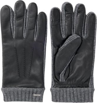 HUGO BOSS Accessoires > Handschoenen - unisex - Handschoenen - Zwart - 9 1/2 IN - Accessoires