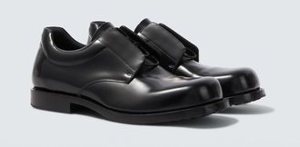 Balenciaga Brushed leather Derby shoes