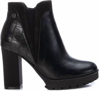 Refresh Womens Dress Booties In Black