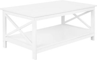 Beliani Coffee Table FOSTER White
