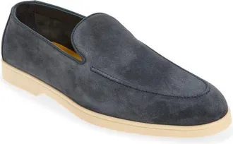 Doucal's Newman Loafer in Visone Notte at Nordstrom, Size 46
