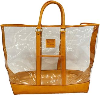 Louis Vuitton Brown Clear Tote Bag (Pre-Owned)