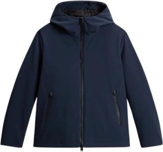 Woolrich Pacific Soft Shell Jacket - Heren - Winterjassen - Blauw - 2XL - Jassen