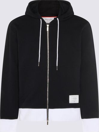 Thom Browne Sweaters Blue And Green