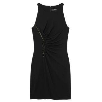 Versace Dames, Jurken, Zwart, Maat: XS