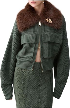 Liu Jo Bomber Jacket - - Jackets - Donna - Verde - S