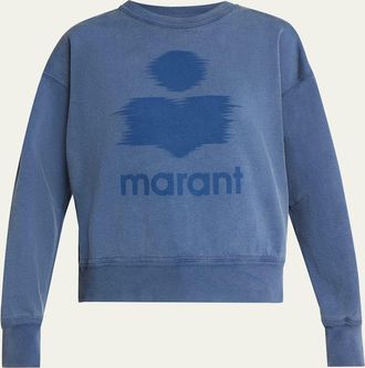 Isabel Marant Mobyli Logo Crewneck Sweatshirt
