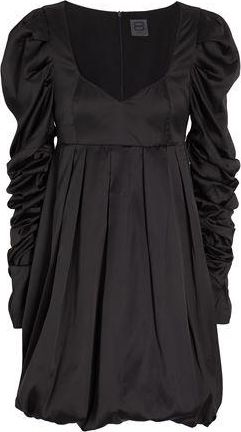 8 by YOOX BABYDOLL MINI DRESS