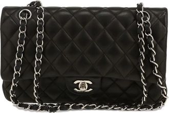 Chanel Borsa a spalla Timeless Classic trapuntata 2018 - Nero