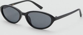 Mango Occhiali da sole montatura acetato nero - Donna - Taglia unica - MANGO
