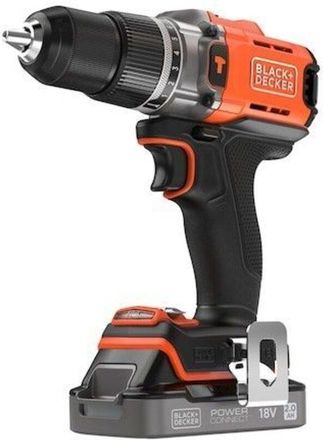 Black+Decker Black&decker - Black&decker Akku-schlagbohrschrauber Bcd383d1xc 2ah 18v